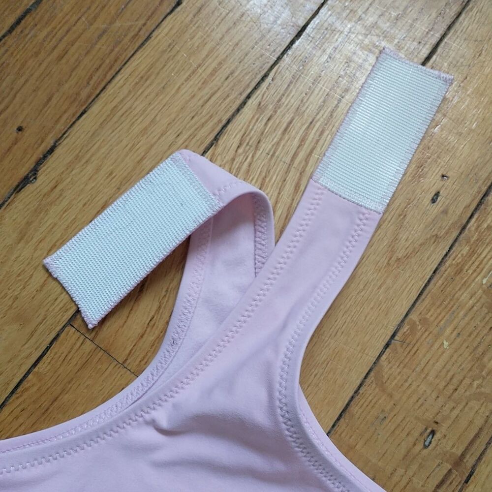 Masthead Surgical Bra L Elizabeth Pink Style 042 Front Closure Adjustable - Picture 7 of 9